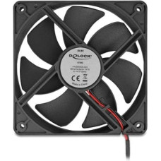 Delock Axiallufter 5 V DC 120 x 120 x 25mm schwarz