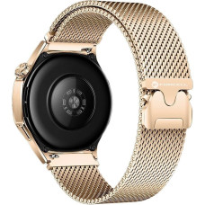 Forcell Pasek do Samsung Galaxy Watch Forcell F-Design FS10 magnetyczny stal 22 mm złoty