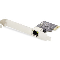 Startech .com 1-Port Gigabit PCIe Network Adapter Card, TAA Compliant - Netzwerkadapter - PCIe Low-Profile - Gigabit Ethernet x 1 - Schwarz - TAA-konform
