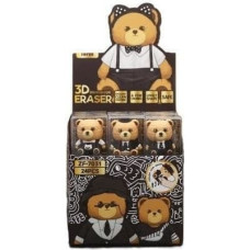 Cresco Gumka do ścierania Bear (24szt)