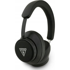 Guess Sluchawki nauszne Guess Bluetooth ENC     Saffiano Triangle Logo czarny