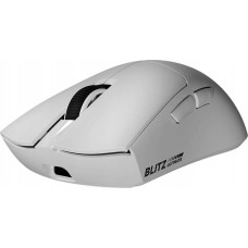 Rampage Mysz bezprzewodowa BLITZ ULTIMATE optyczna 8K 30000DPI PAW3950 Biała