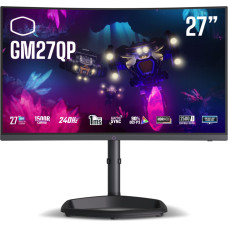 Cooler Master GM27QP(68.6 cm(27 Zoll), schwarz, QHD, VA, Curved, Adaptive-Sync, 240Hz Panel)