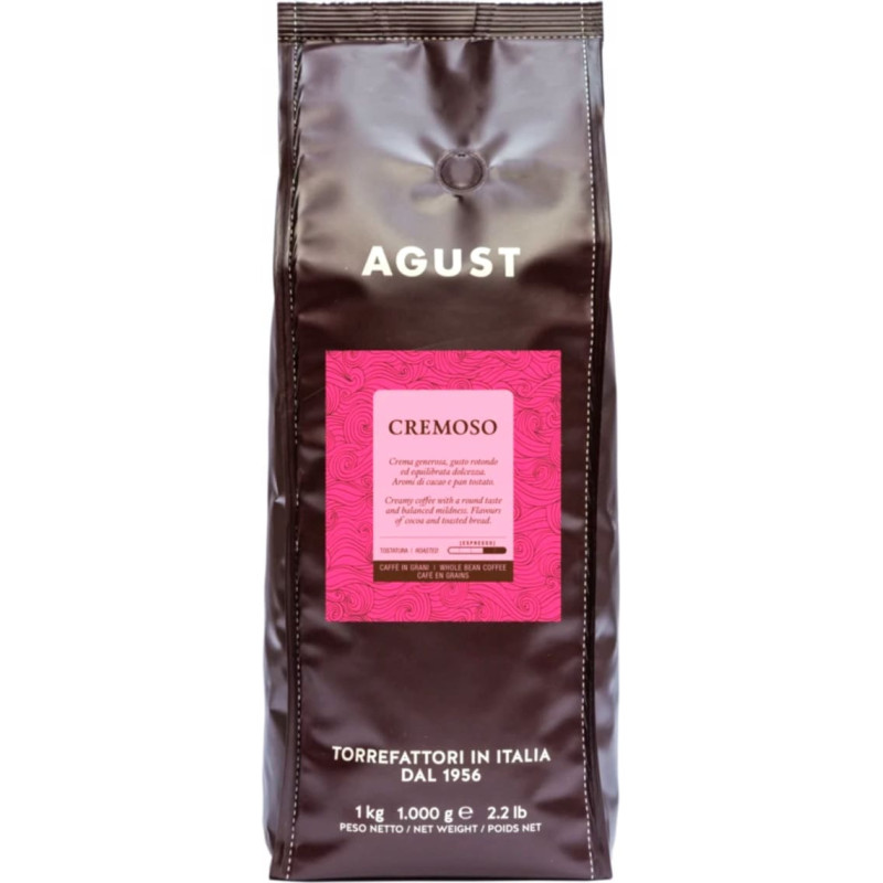 Kimbo Kawa ziarnista Agust Cremoso 1kg