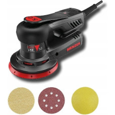 Menzer Szlifierka mimośrodowa Menzer ETS 125 5.0 w zestawie papier RED, siatka Ultranet i pad Ultrapad