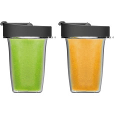 Magimix Saft Becher 400ml Doppelpack