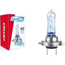 Amio Żarówka halogenowa H7 12V 55W LumiTec SuperWhite +120%