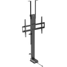 Maclean Электрическое крепление к потолку/полу, раздвижное, 43''-88'', VESA 600x400, макс. 60 кг, 100-240 В переменного тока, 50/60 Гц