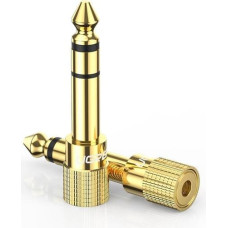 Ugreen 20503 кабель-переходник 6,35 мм 3,5 мм золото