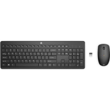 HP Klawiatura + mysz HP HP 235 Wireless Mouse Keyboard Combo - Black  - EST