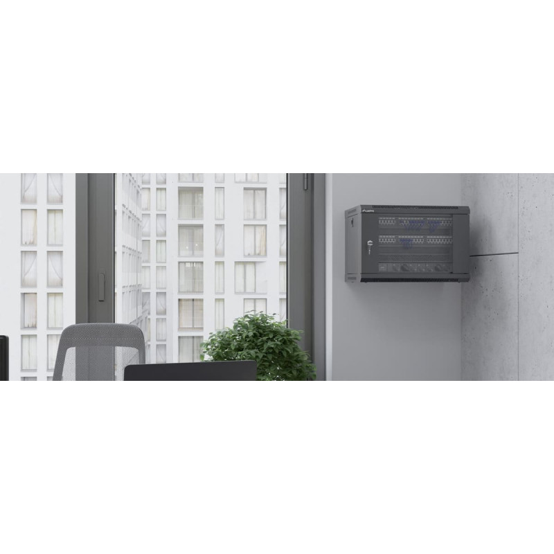 Lanberg Szafa Lanberg SZAFA INSTALACYJNA RACK WISZĄCA 19