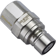 Koolance Chłodzenie wodne Koolance QD3 szybkozłączka prosta męski na 13/10mm - no-spill, srebrny