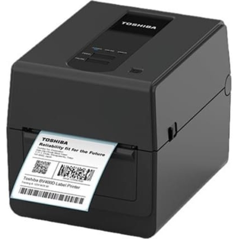 Toshiba Drukarka etykiet Toshiba BV420D drukarka etykiet bezpośrednio termiczny 300 x 300 DPI 127 mm/s Przewodowy i Bezprzewodowy Przewodowa sieć LAN Wi-Fi Bluetooth