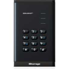 Istorage diskAshur3 HDD zewnętrzny dysk twarde 5 TB USB Type-C 3.2 Gen 1 (3.1 Gen 1) Czarny