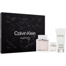 Calvin Klein Set Euphoria, Eau De Toilette, For Men, 100 ml Euphoria, Eau De Toilette, For Men, 15 ml Miniature Euphoria, After-Shave Balm, 100 ml For Men