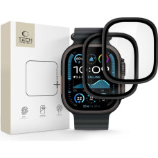 Tech-Protect Szkło hartowane Tech-Protect Glass Ring do Apple Watch Ultra 1 / 2 49mm Black [2 PACK]