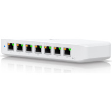 Ubiquiti Управляемый сетевой адаптер Ultra 210 Вт L2 Gigabit Ethernet (10/100/1000) с питанием по Ethernet (PoE), белый.
