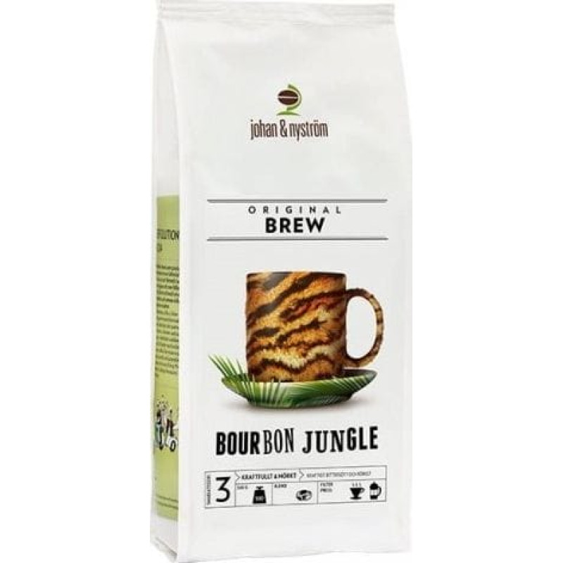 Johan & Nyström Kawa ziarnista Johan & Nyström Bourbon Jungle 500 g