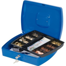 Q-Connect Kasetka na pieniądze Q-CONNECT, ekstra duża, 325x85x235mm, niebieska