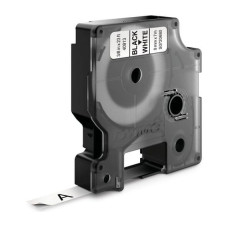 Dymo D1 Standard - Black on White - 9mm