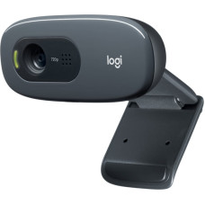 Logitech C270 HD webcam 3 MP 1280 x 720 pixels USB 2.0 Black