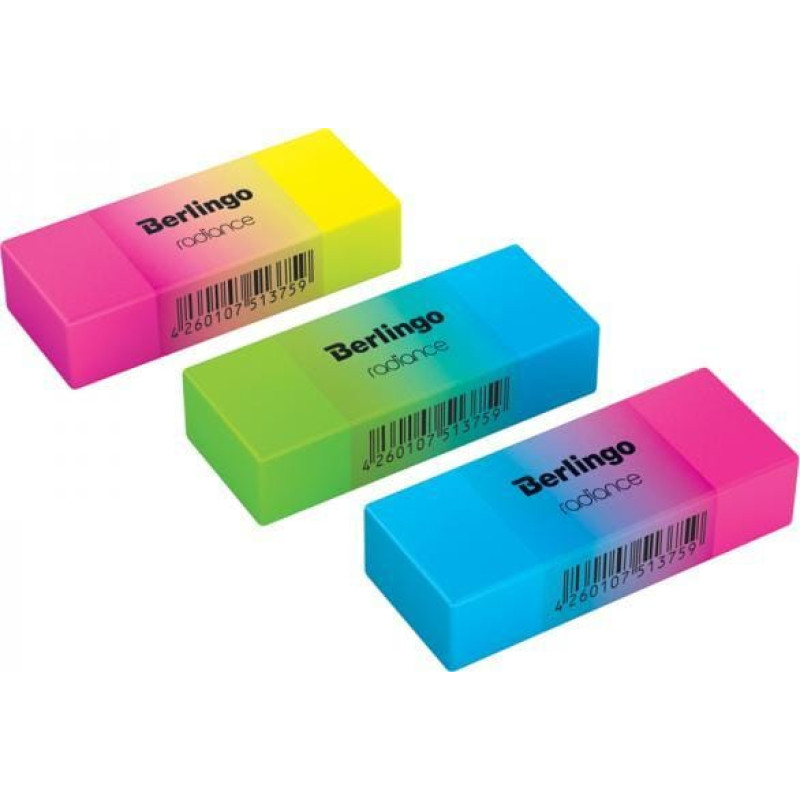 Berlingo Berlingo, gumka do gumowania termoplastyczna, color, 30szt, Radiance