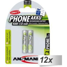 Ansmann Akumulator Phone AAA / R03 550mAh 24 szt.