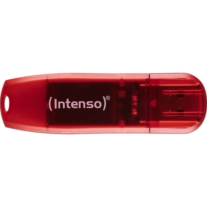Intenso Rainbow Line 128 GB (rot, USB 2.0)