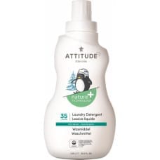 Attitude Płyn do prania ubranek dziecięcych, Gruszkowy Nektar (Pear Nectar) 35 prań, 1050 ml