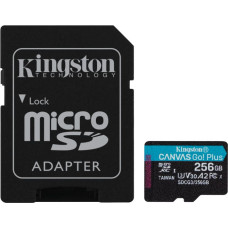 Kingston Technology Canvas Go! Plus memory card 256 GB SD UHS-I Class 10