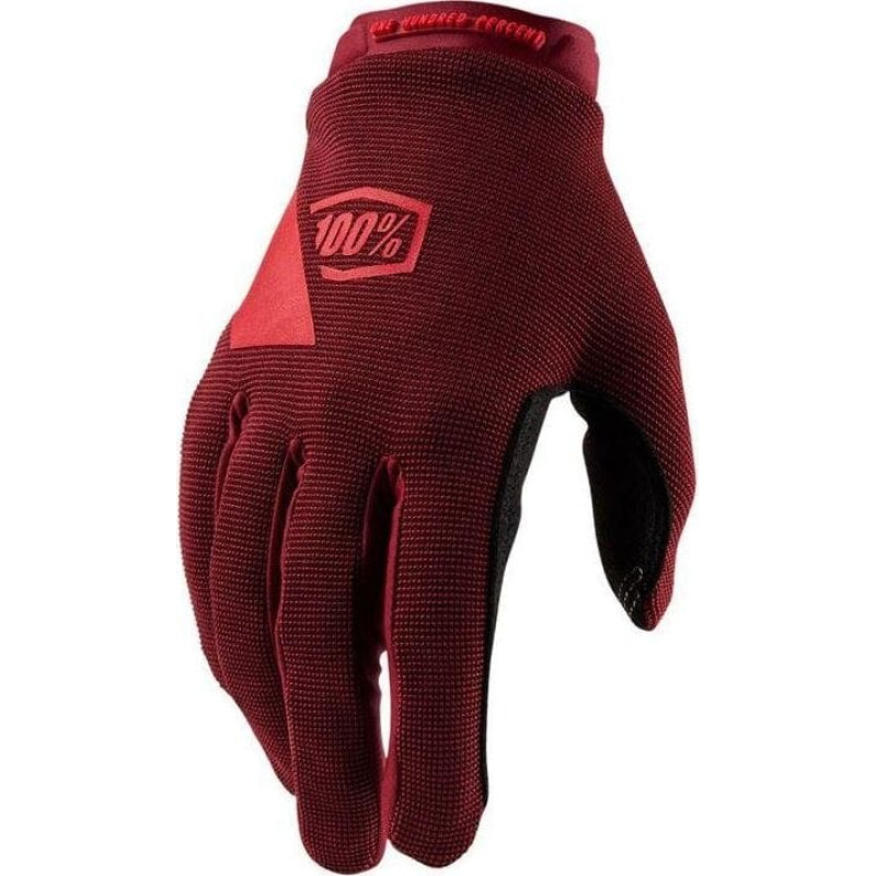 100 Bon 100% Rękawiczki 100% RIDECAMP Womens Glove brick roz. XL (długość dłoni 187-193 mm) (NEW)