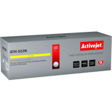 Activejet ATH-322N toner for HP printer; HP 128A CE322A replacement; Supreme; 1300 pages; yellow