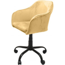 Top E Shop Topeshop FOTEL MARLIN ŻÓŁTY office/computer chair Padded seat Padded backrest