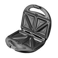 Adler AD 3040 sandwich maker 1200 W Black, Grey