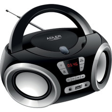 Adler AD 1181 CD player Portable CD player Black, Silver