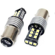 Amio LED CANBUS 15SMD 2835 7,5W 1157 (P21/5W) White 12V/24V