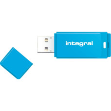 Integral 64GB USB2.0 DRIVE NEON BLUE USB flash drive USB Type-A 2.0