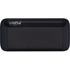 Crucial Dysk zewnętrzny Crucial SSD Portable X8 500 GB Czarny (CT500X8SSD9)