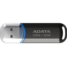 Adata MEMORY DRIVE FLASH USB2 32GB/BLACK AC906-32G-RBK ADATA