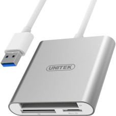 Unitek Y-9313 card reader USB 3.2 Gen 1 (3.1 Gen 1) Silver