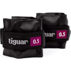 Tiguar Obciążniki na rzepy czarne 2x0,5kg (TI-OB00005)