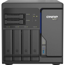Qnap TS-h686 NAS Tower Ethernet LAN Black D-1602