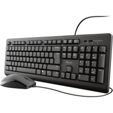 Trust Primo keyboard USB QWERTY US English Black