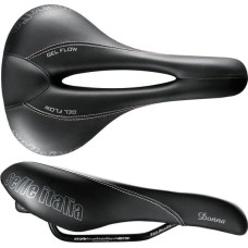 Selle Italia Siodło SELLE ITALIA DONNA GEL FLOW L (id match - L2) Fec Alloy 7, Duro-Tek, 345g czarne (NEW)