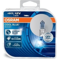 Osram Automobilinės lemputės Osram Cool Blue Boost H1, 80W, 2 vnt.