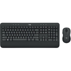 Logitech Advanced MK545 keyboard RF Wireless English Mouse included Black