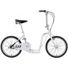 The-Sliders Lite White gustowny i komfortowy, składany rower, hulajnoga 2w1