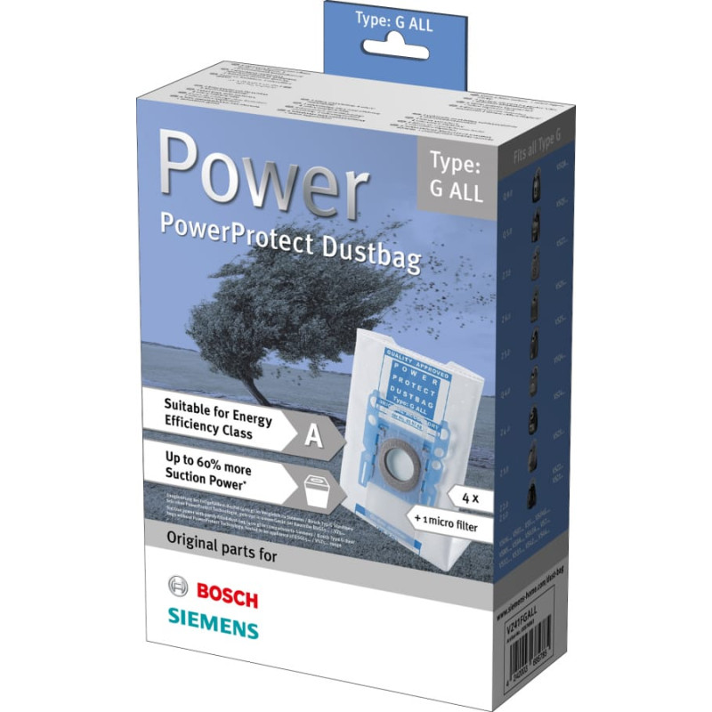 Siemens Worek do odkurzacza Siemens PowerProtect Type G ALL (VZ41FGALL)