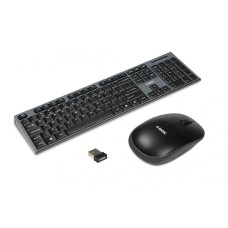 Ibox IKMS606W keyboard RF Wireless English Black