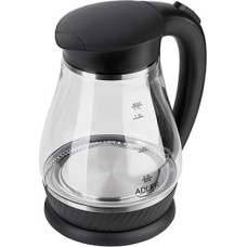 Adler AD 1274 B electric kettle 1.7 L Black,Transparent 2200 W